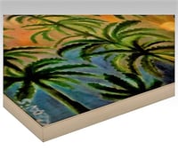 Image 2 of Sunset Hemp | Wood Panels