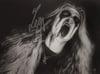 Per Yngve Ohlin. Biro Portrait Print