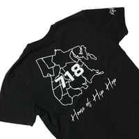 Image 1 of 718 T Shirt Black & White