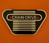 CHAIN-DRIVE FXR TRIM PLATE aluminum