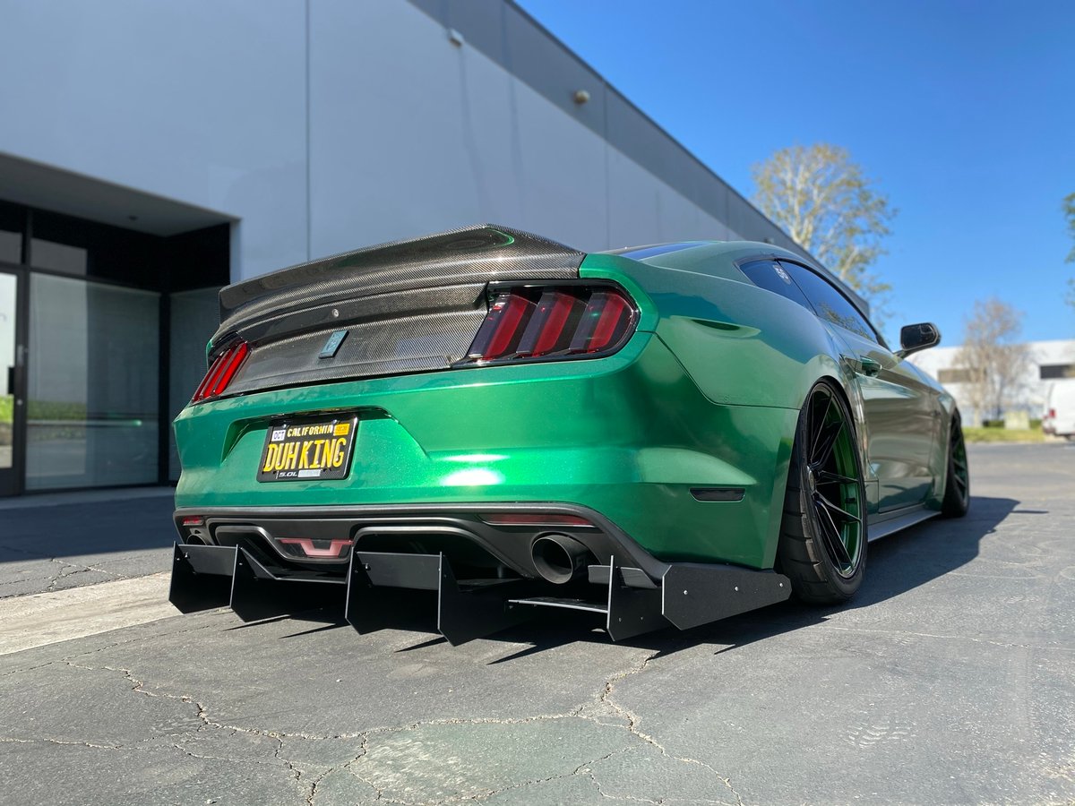 DownForceSolutions — 20152017 Ford Mustang “V2” rear diffuser