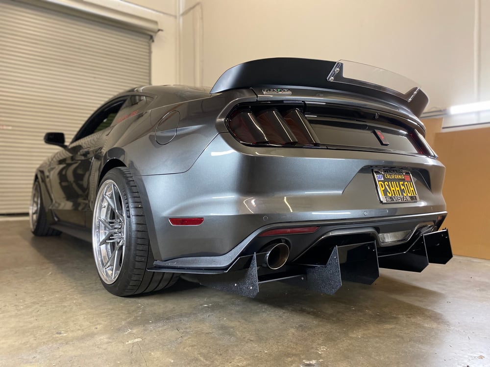 DownForceSolutions — 2015-2017 Ford Mustang “V2” rear diffuser