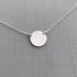 Tiny Sterling Silver Lotus Blossom Necklace Image 5