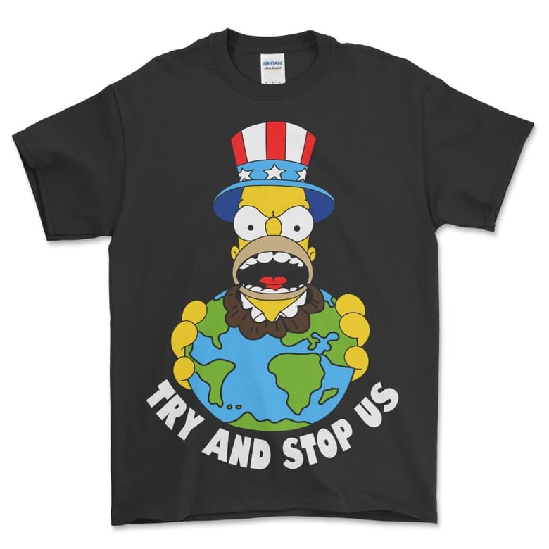Image of TRY AND STOP US T SHIRT (IN STOCK)