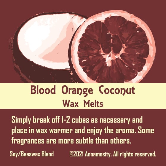 Image of Blood Orange & Coconut - Wax Melts