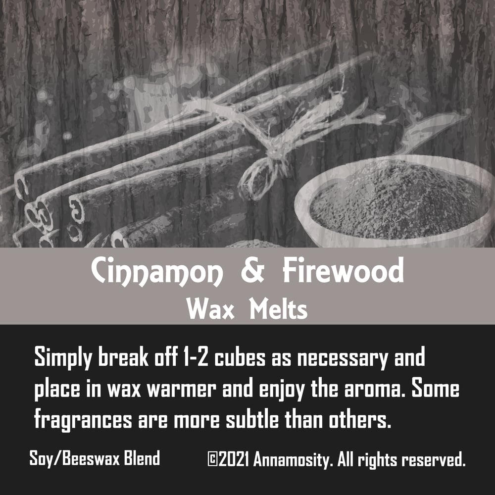 Image of Cinnamon & Firewood - Wax Melts