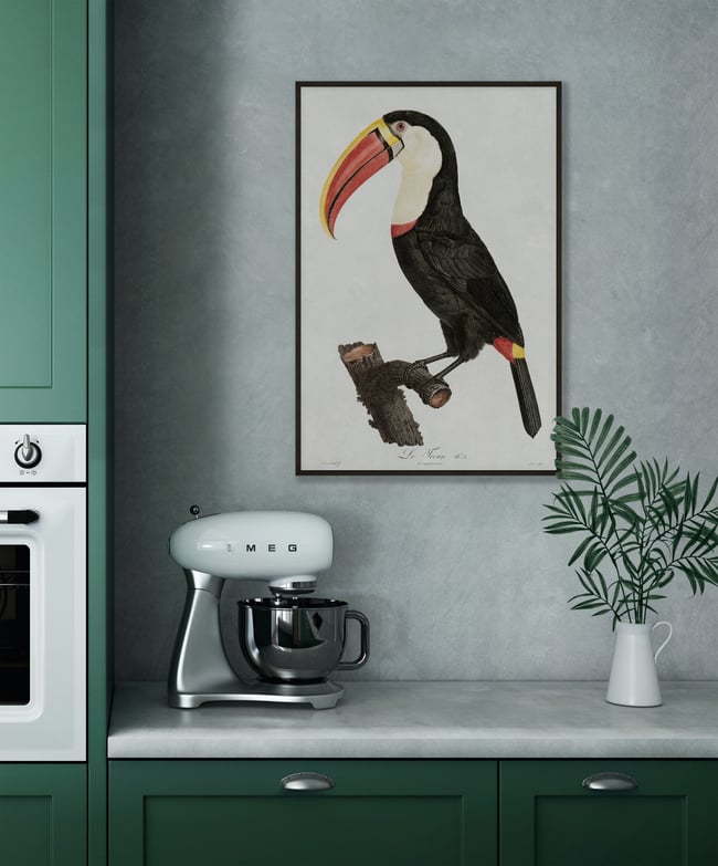 Toucan | Retro Tropical Print | Animal Kingdom Poster | Vintage Print