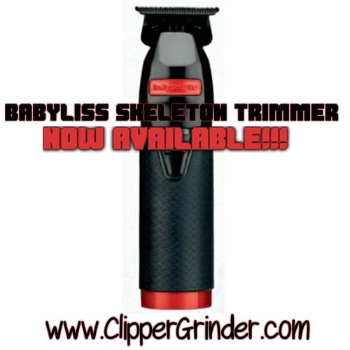 Image of (3 Week Delivery) Limited Edition Red/Black Influencer Babyliss Trimmer W/"Modified" Fx707b2 Blade