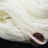 Sylph Fine Fingering weight superwash wool yarn, Ecru