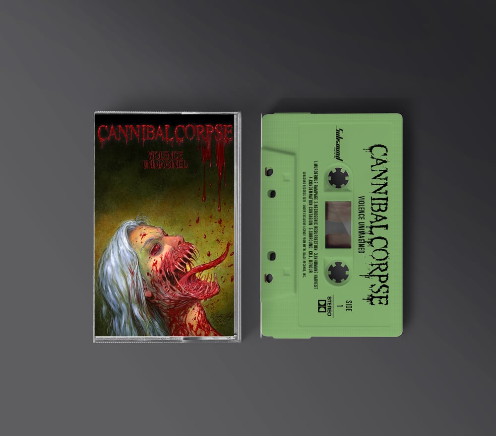 Cannibal Corpse - Violence Unimagined - Tape Green Sage