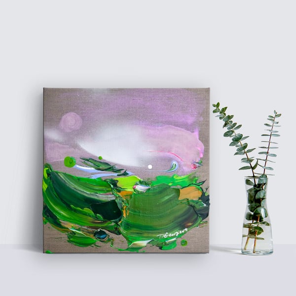Image of Moon rise - 30x30cm 