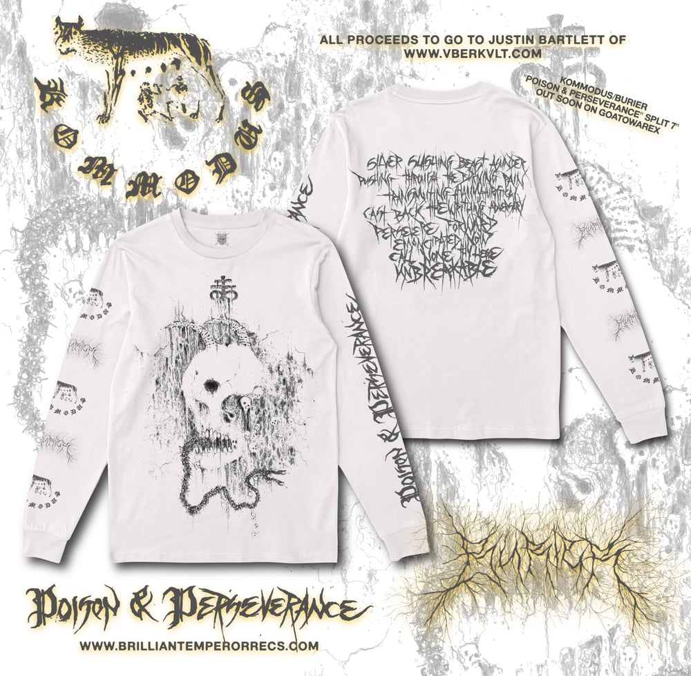 Kommodus/Burier 'Poison & Perseverance' Long-sleeve