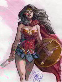 Wonder Woman Tribute Art