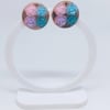 'pastel' earrings | rose gold 