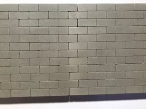 Image of double interlocking walls - 41cm wide x 12cm high