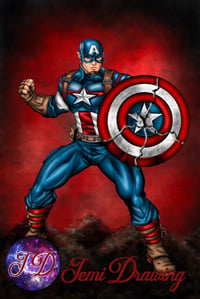 Image 1 of Captain America Poster