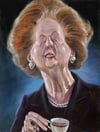 Margaret Thatcher – Mounted Canvas