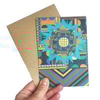Image 1 of City Bloom Blue Greeting Cards
