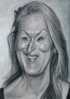 Meryl Streep – Mounted Canvas