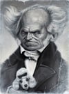Arthur Schopenhauer  – Mounted Canvas