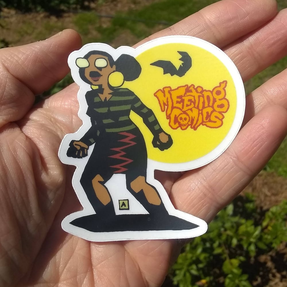 Image of Meeting Comics HellVal sticker