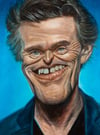 Willem Dafoe – Mounted Canvas