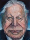 David Attenborough – Mounted Canvas