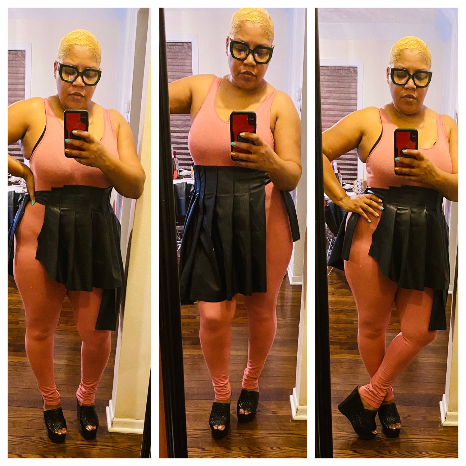 Image of Pleated adjustable belt