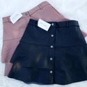 Luxe Faux Leather Skirt 