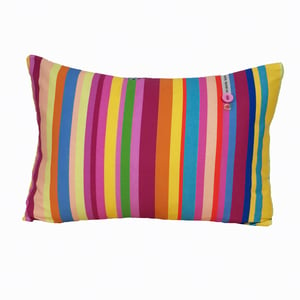 Image of NEW 'City Stripe Pink' Bolster
