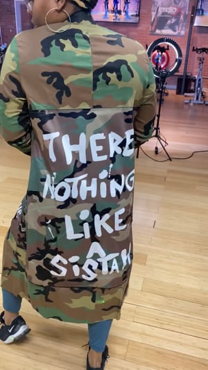 Image of “There’s  Nothing Like A Sista” Camo Jacket