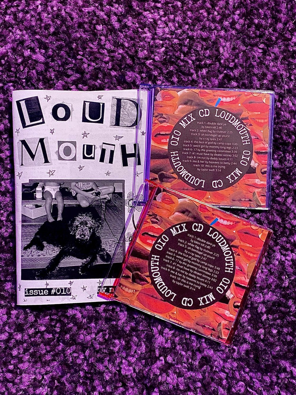 loudmouth issue 010 (CD + zine bundle)