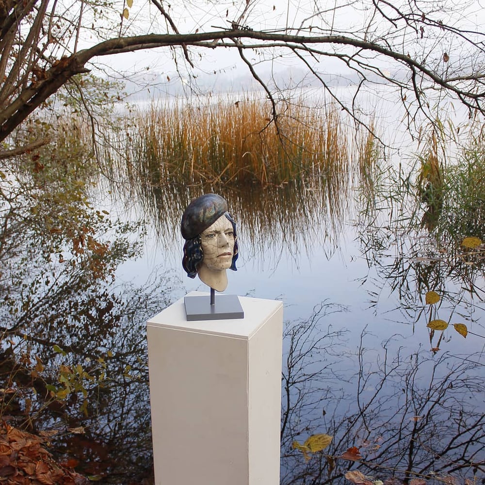 *SALE* The Man Who Sold The World – Raku Mask