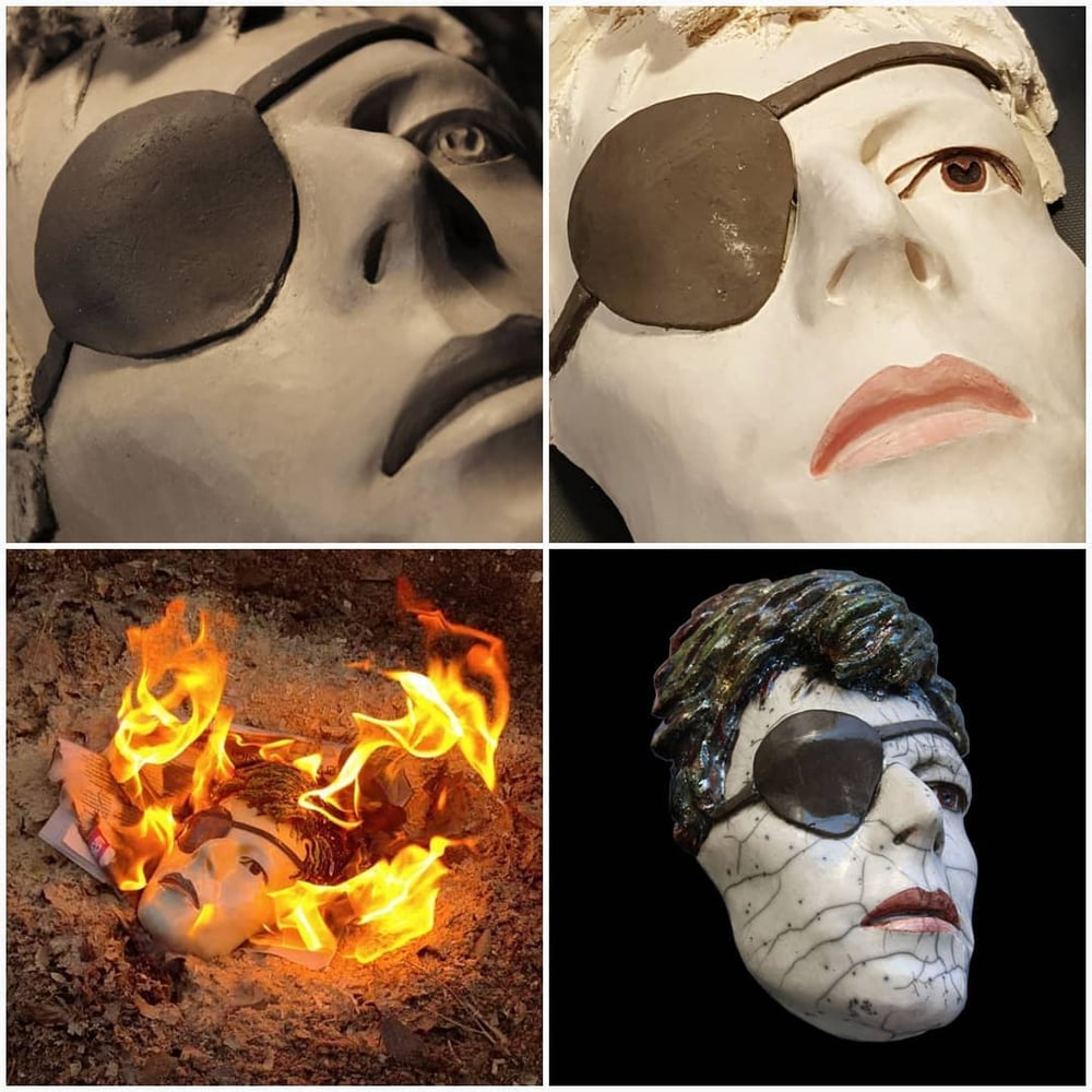 Halloween Jack – Raku Mask