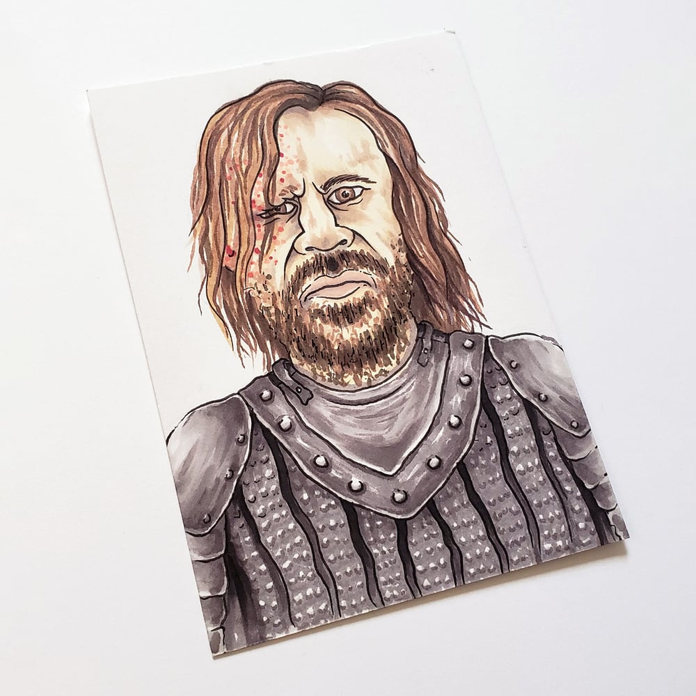 Image of The Hound Drawing