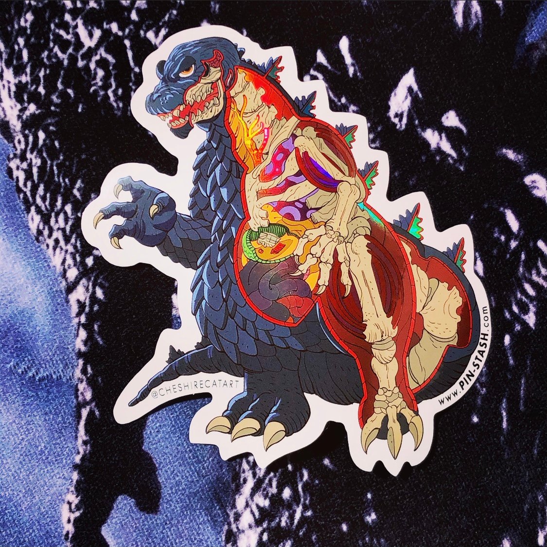 Image of Jumbo Zilla 7-INCH Sticker Slap