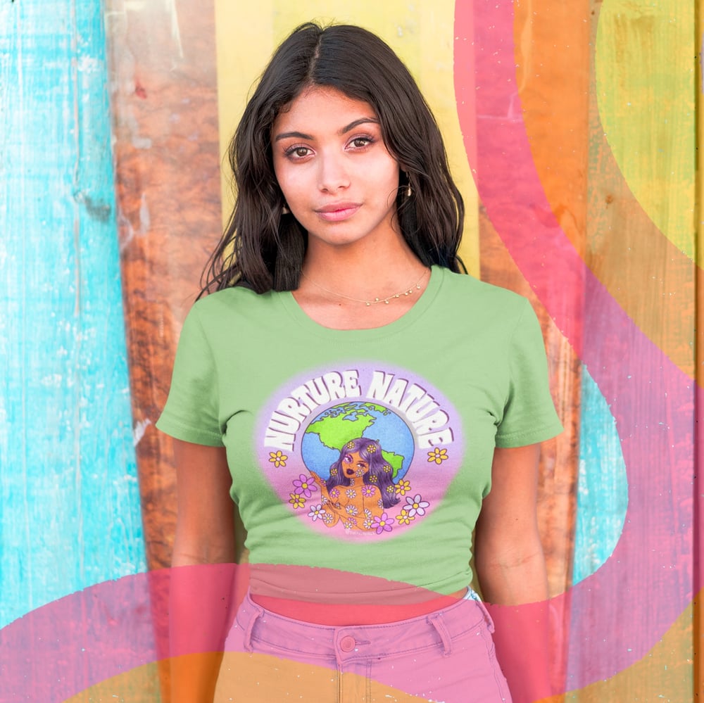 Image of NURTURE NATURE BABY CROPPED TEE