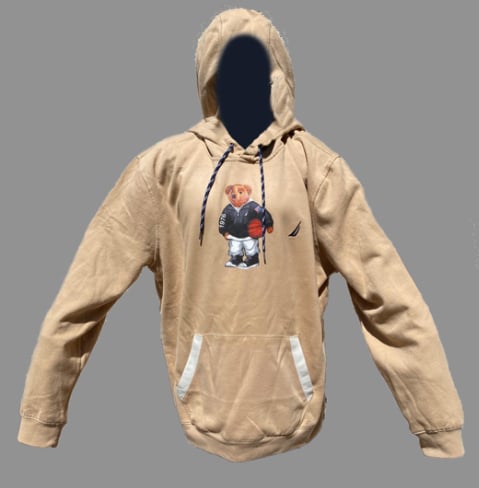 Sacrilegious Hoodie- Brown Navy