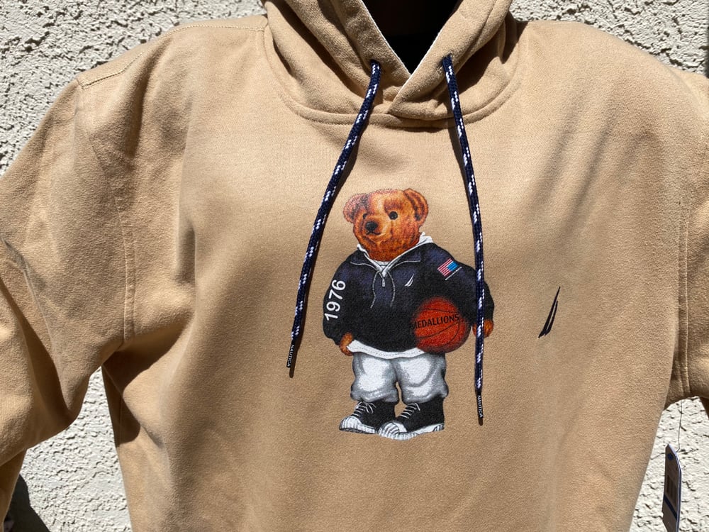 Sacrilegious Hoodie- Brown Navy