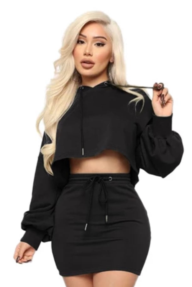2 piece set (Olive & Black)