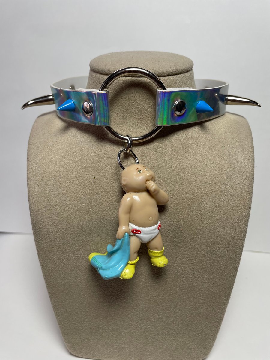 Image of Cabbage Patch Kid Baby Spiked Choker