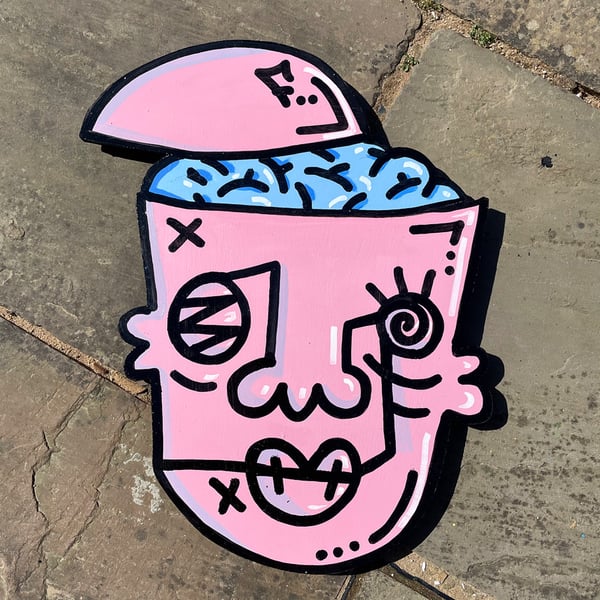 Image of 'Pink brain' cut out 2021
