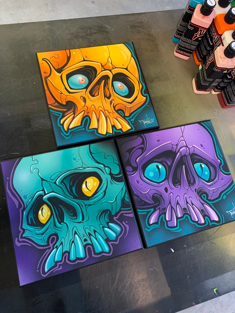Image of 10x10 Skulls