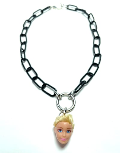Image of Doll Head O-Ring Necklace