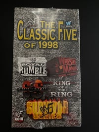 Image 2 of WWF the classic five vhs 