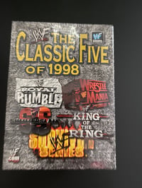 Image 3 of WWF the classic five vhs 