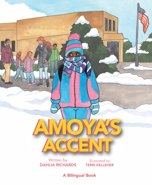 Image of Amoya's Accent Hardcover Book    