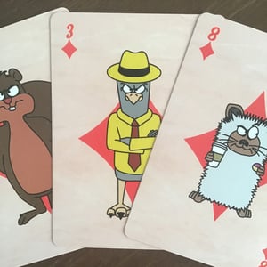 Dust Bunny Mafia Playing Cards