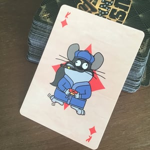 Dust Bunny Mafia Playing Cards