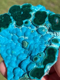 Image 2 of Malachite & Chrysocolla Polished Slab | Congo #2930